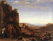 POELENBURGH, Cornelis van Rest on the Flight into Egypt af china oil painting reproduction